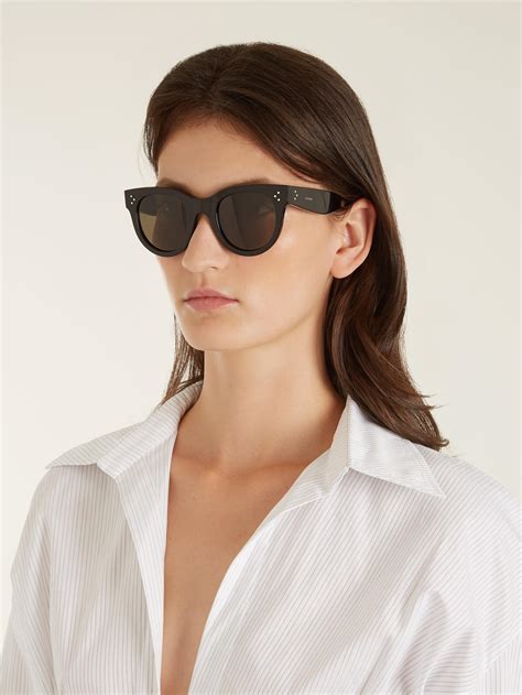 celine audrey sunglasses baby|celine eyewear rectangular sunglasses.